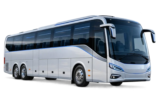 Иллюстрация туристического автобуса